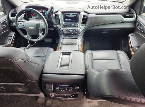1GNSCCKC1GR406567 2016 CHEVROLET TAHOE Black Dashboard view