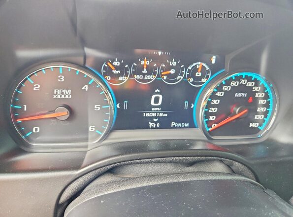 1GNSCCKC1GR406567 2016 CHEVROLET TAHOE Black Instrument cluster view
