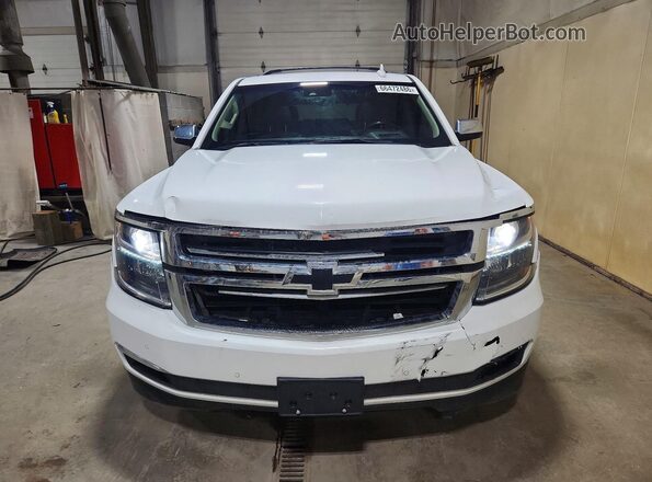 1GNSCCKC2HR162767 2017 CHEVROLET TAHOE White Widok zestawu wskaźników