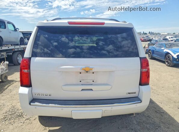 1GNSCCKC2HR233210 2017 CHEVROLET TAHOE White Հետևի տեսք