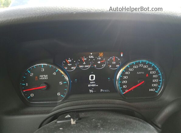 1GNSCCKC3HR403185 2017 CHEVROLET TAHOE Blue Սարքավորումների վահանակի տեսք