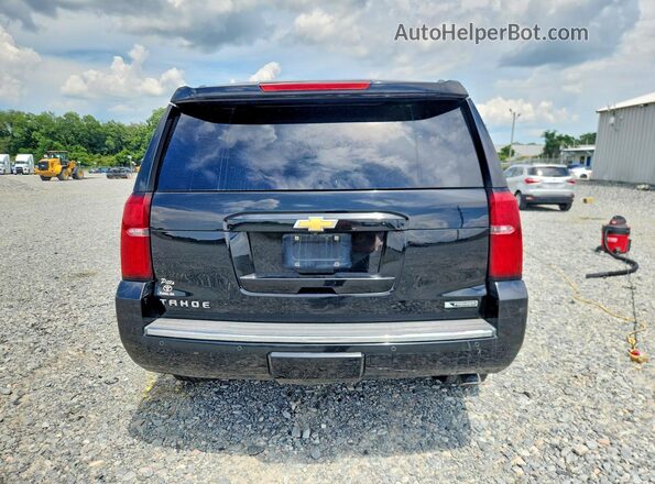 1GNSCCKC8HR113492 2017 CHEVROLET TAHOE Black Widok z tyłu
