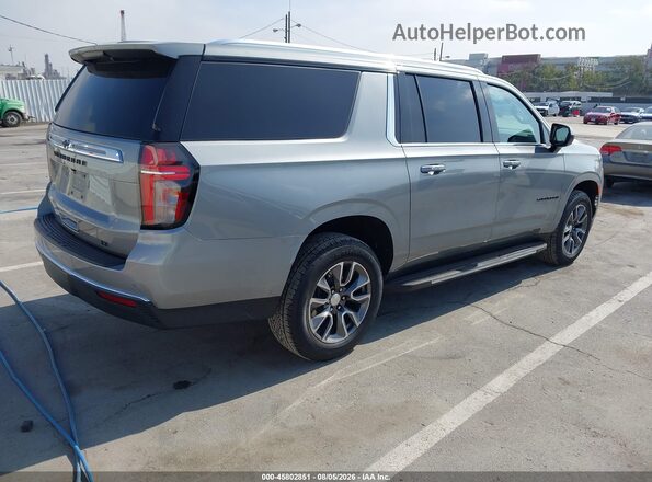 1GNSCCKD4PR140664 2023 CHEVROLET SUBURBAN Silver Trasero derecho