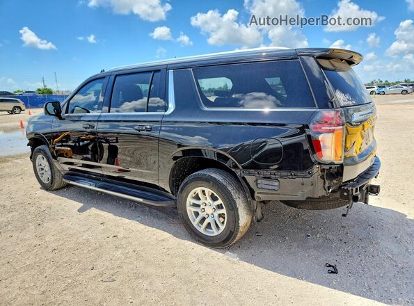 1GNSCCKD5PR506986 2023 CHEVROLET SUBURBAN Черный Задняя левая четверть