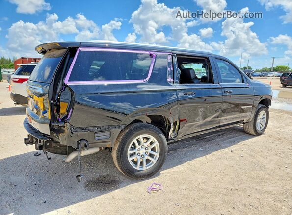 1GNSCCKD5PR506986 2023 CHEVROLET SUBURBAN Черный Задняя правая четверть
