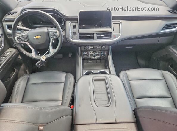 1GNSCCKD7PR244680 2023 CHEVROLET SUBURBAN Black წინა პანელის ხედი