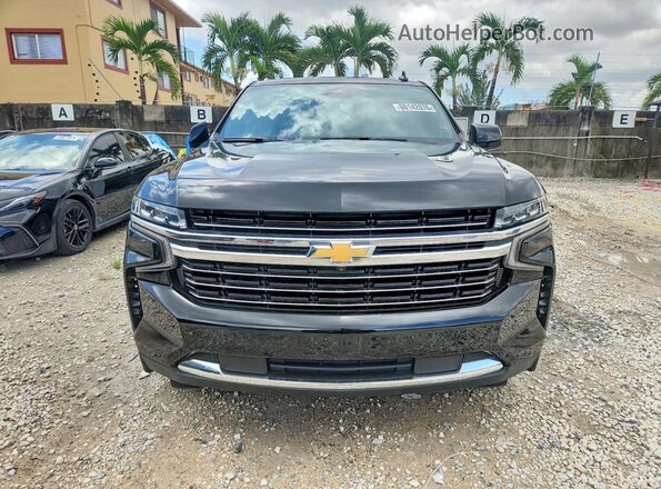 1GNSCCKD7PR244680 2023 CHEVROLET SUBURBAN Black წინა ხედი