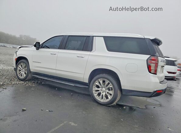 1GNSCCKD8MR176871 2021 CHEVROLET SUBURBAN White Задня ліва чверть