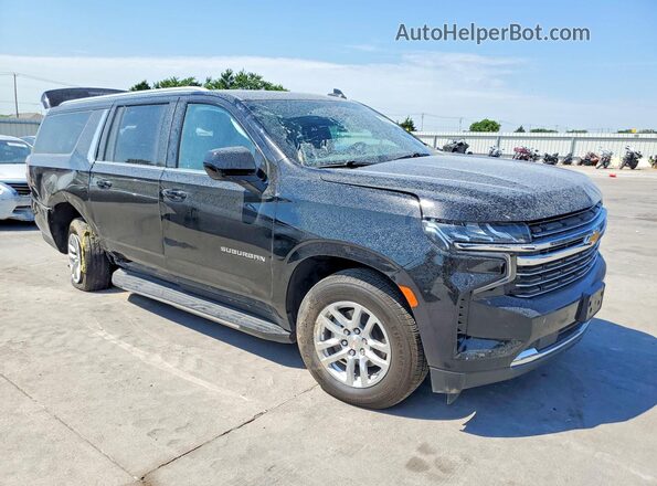 1GNSCCKD8PR378534 2023 CHEVROLET SUBURBAN Black Передня права чверть