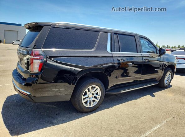 1GNSCCKDXPR101576 2023 CHEVROLET SUBURBAN Black Tył prawy