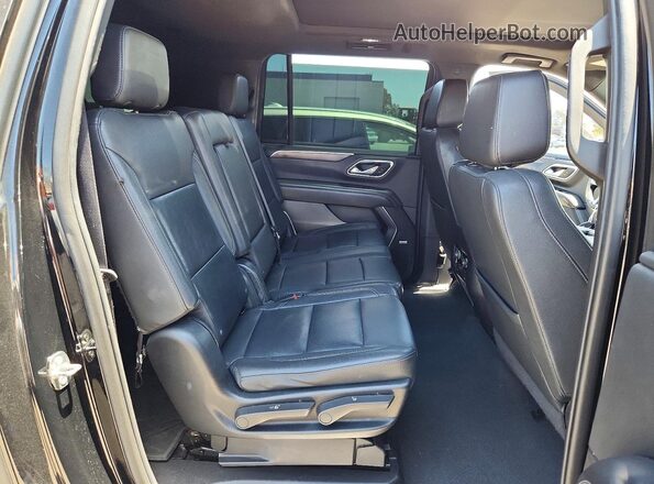 1GNSCCKDXPR101576 2023 CHEVROLET SUBURBAN Black Widok wnętrza z tyłu