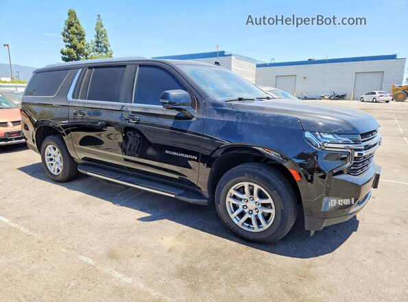 1GNSCCKDXPR101576 2023 CHEVROLET SUBURBAN Black Przód prawy