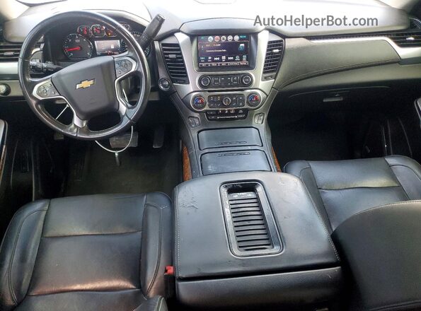 1GNSCCKJ1LR118055 2020 CHEVROLET TAHOE Gray წინა პანელის ხედი