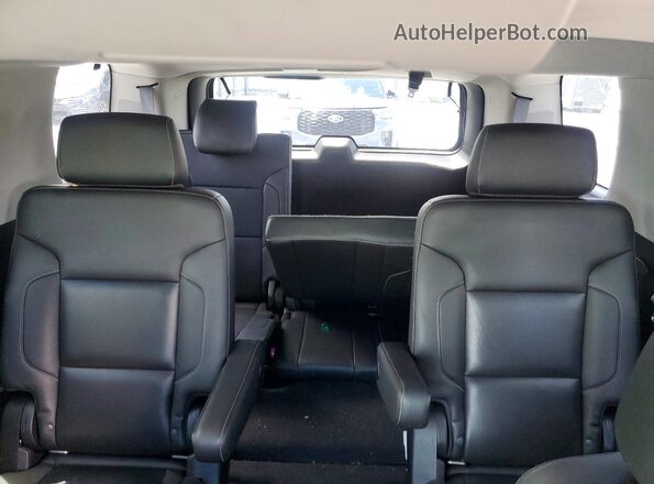 1GNSCCKJ1LR118055 2020 CHEVROLET TAHOE Gray უკანა სავარძლების ხედი