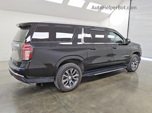 1GNSCCKT3PR197820 2023 CHEVROLET SUBURBAN Black უკანა მარჯვენა