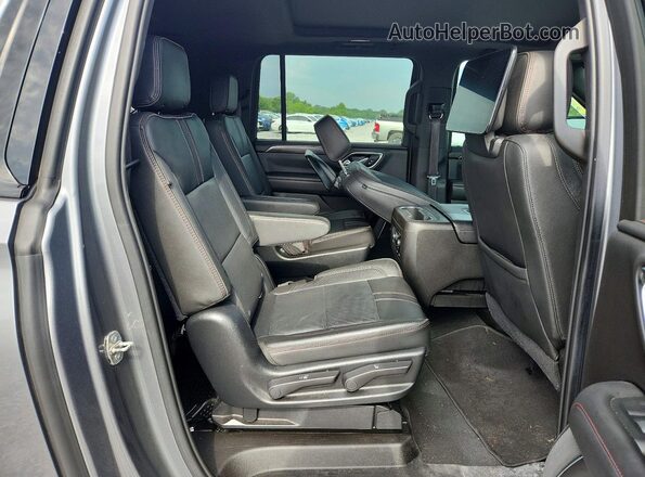 1GNSCEKD1MR326864 2021 CHEVROLET SUBURBAN Gray Rear interior view