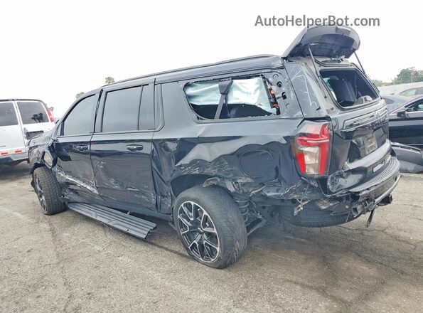 1GNSCEKD1PR336623 2023 CHEVROLET SUBURBAN Black Задня ліва чверть