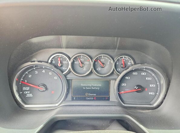 1GNSCEKD4MR254333 2021 CHEVROLET SUBURBAN Gray Вид щитка приладів