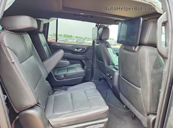 1GNSCEKD4MR254333 2021 CHEVROLET SUBURBAN Gray Вид задньої частини салону
