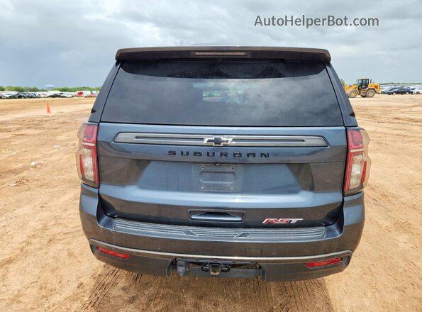 1GNSCEKD4MR254333 2021 CHEVROLET SUBURBAN Gray Вид ззаду