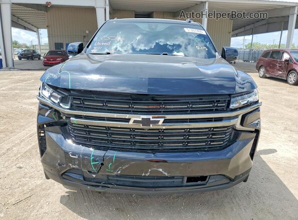 1GNSCEKD7MR301256 2021 CHEVROLET SUBURBAN Черный Вид спереди