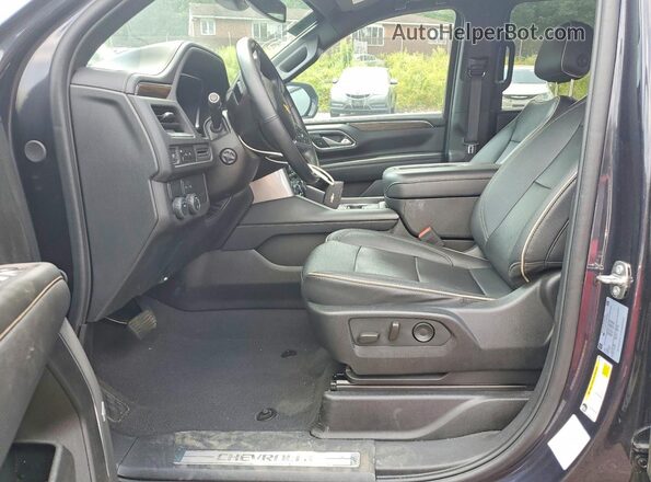 1GNSCFKD8PR552684 2023 CHEVROLET SUBURBAN Black Vista interior delantera
