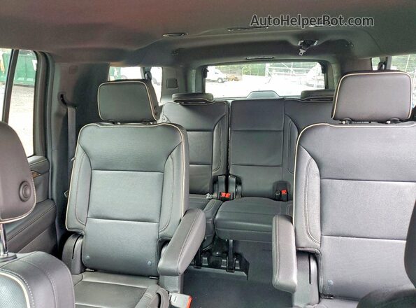 1GNSCFKD8PR552684 2023 CHEVROLET SUBURBAN Black Vista de los asientos traseros
