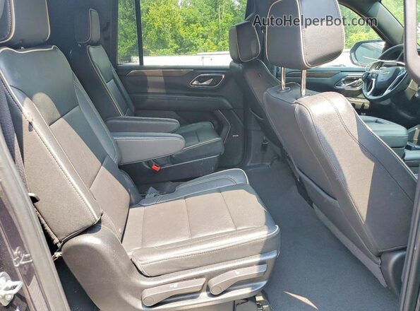 1GNSCFKD8PR552684 2023 CHEVROLET SUBURBAN Black Vista interior trasera