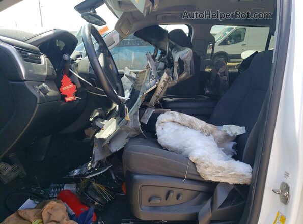 1GNSCGEC1JR396858 2018 CHEVROLET SUBURBAN White Vista interior delantera