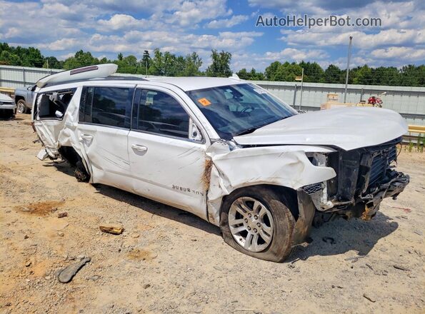 1GNSCGEC1JR396858 2018 CHEVROLET SUBURBAN White Delantero derecho