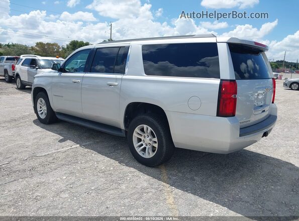 1GNSCGKC5HR270176 2017 CHEVROLET SUBURBAN Серебряный Задняя левая четверть