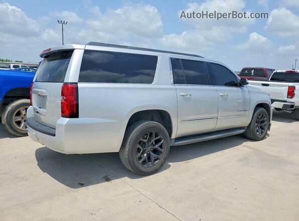 1GNSCGKC5HR386221 2017 CHEVROLET SUBURBAN Silver უკანა მარჯვენა