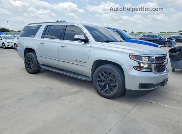 1GNSCGKC5HR386221 2017 CHEVROLET SUBURBAN Silver წინა მარჯვენა