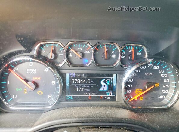 1GNSCGKC5HR386221 2017 CHEVROLET SUBURBAN Silver ხელსაწყოთა პანელის ხედი