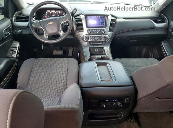 1GNSCGKC5HR386221 2017 CHEVROLET SUBURBAN Silver წინა პანელის ხედი