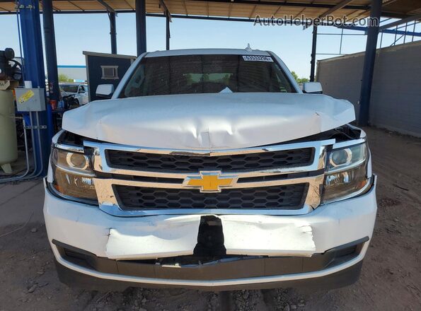 1GNSCGKC7LR275968 2020 CHEVROLET SUBURBAN White Widok z przodu