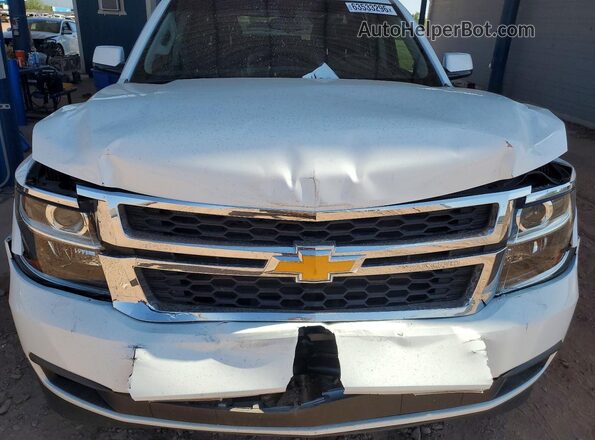 1GNSCGKC7LR275968 2020 CHEVROLET SUBURBAN White Widok wnętrza z tyłu