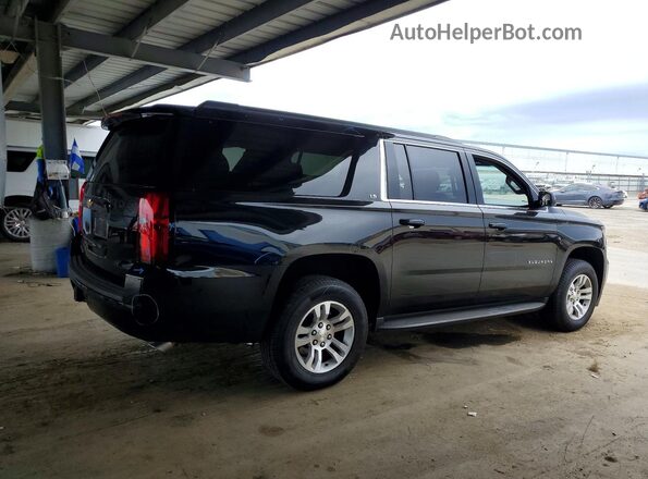1GNSCGKC9GR291515 2016 CHEVROLET SUBURBAN Black უკანა მარჯვენა