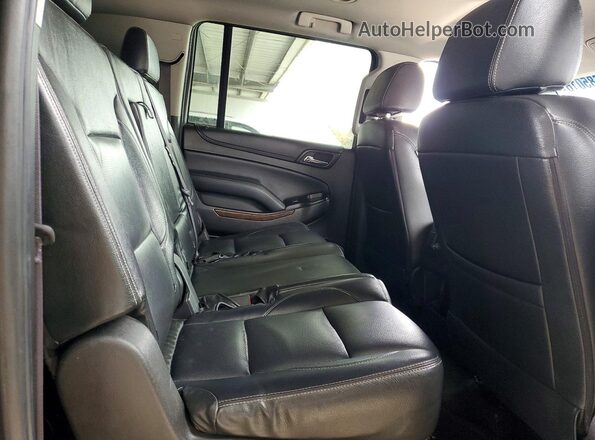 1GNSCGKC9GR291515 2016 CHEVROLET SUBURBAN Black უკანა სალონის ხედი