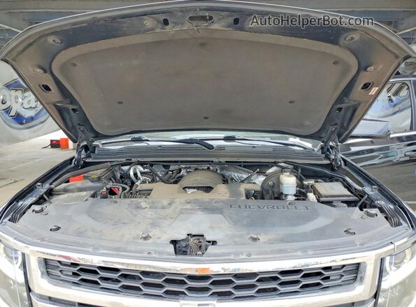 1GNSCGKC9GR291515 2016 CHEVROLET SUBURBAN Black ძრავის განყოფილების ხედი