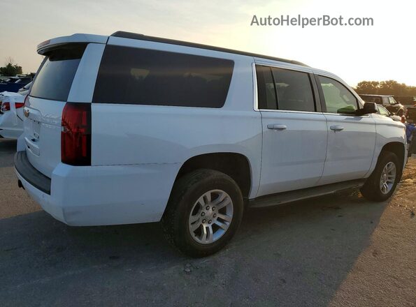 1GNSCGKC9LR175306 2020 CHEVROLET SUBURBAN Белый Задняя правая четверть