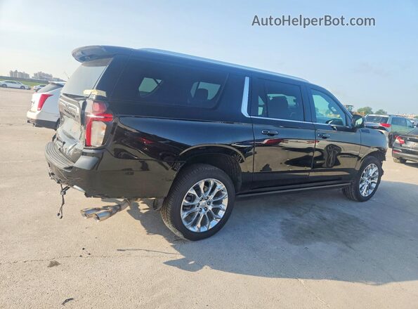 1GNSCGKL9PR325713 2023 CHEVROLET SUBURBAN Black Trasero derecho