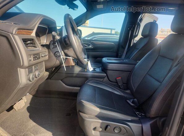 1GNSCGKL9PR325713 2023 CHEVROLET SUBURBAN Black Vista interior delantera