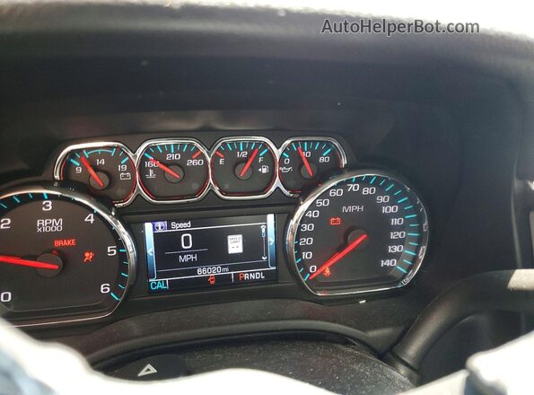 1GNSCHKC1LR294599 2020 CHEVROLET SUBURBAN Черный Вид щитка приборов