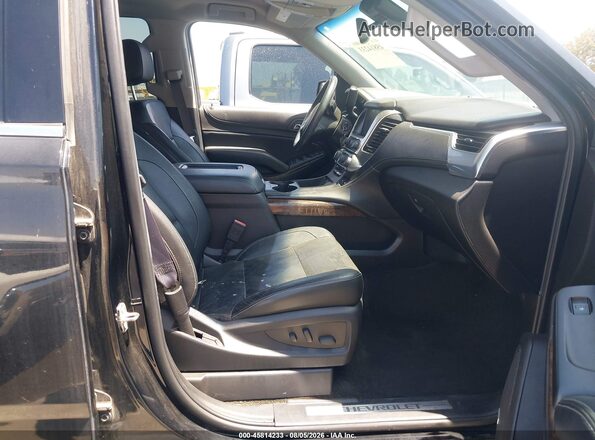 1GNSCHKC2HR223676 2017 CHEVROLET SUBURBAN Black Вид салону спереду
