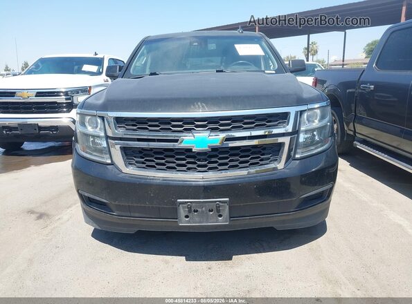1GNSCHKC2HR223676 2017 CHEVROLET SUBURBAN Black Вид щитка приладів