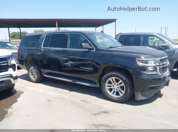 1GNSCHKC2HR223676 2017 CHEVROLET SUBURBAN Black Вид задньої частини салону