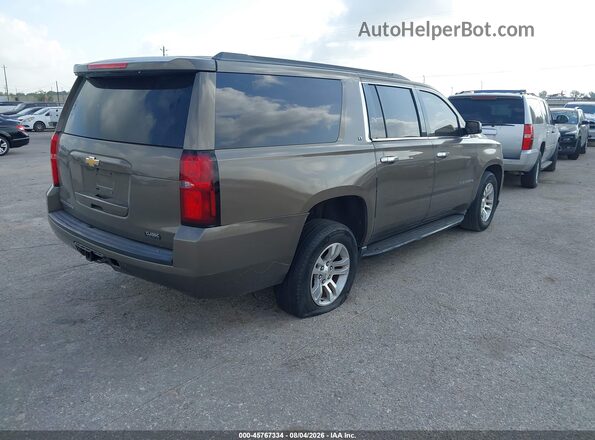 1GNSCHKC4GR106003 2016 CHEVROLET SUBURBAN Tan Задня права чверть
