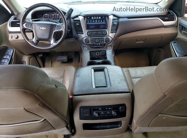 1GNSCHKC5JR143231 2018 CHEVROLET SUBURBAN Черный Вид панели приборов