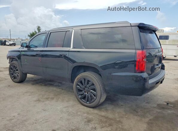 1GNSCHKC6JR347438 2018 CHEVROLET SUBURBAN Black Задня ліва чверть
